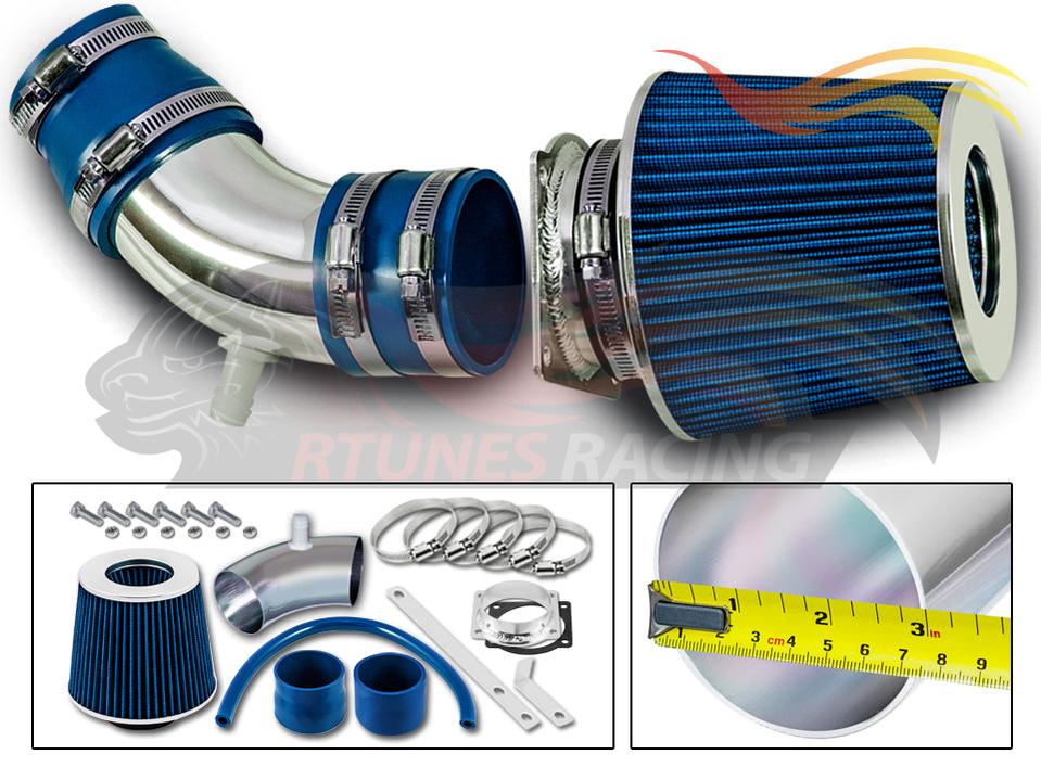 Short Ram Air Intake Kit For 2001-2004 Ford Escape Limited/XLS/XLT 3.0L V6 | Rtunes Racing | SI-FD-12BL