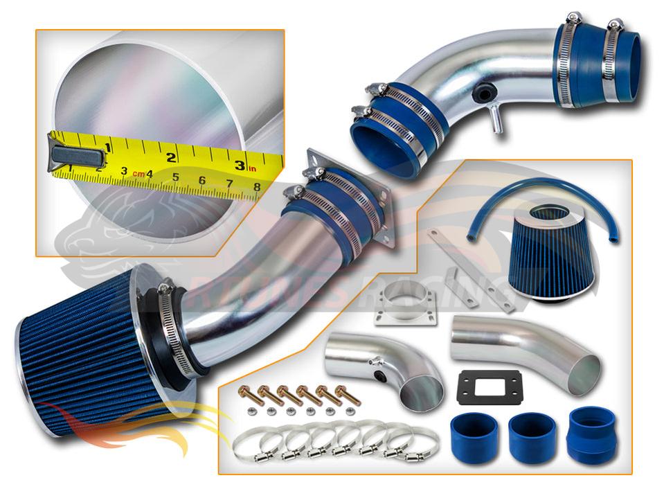 Short Ram Air Intake Kit For 1995-1997 Ford Ranger 2.3L L4 | Rtunes Racing | SI-FD-13BL