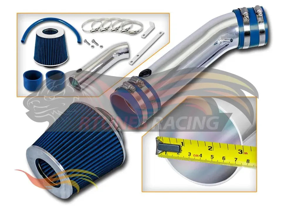 Short Ram Air Intake Kit For 1990-1995 Ford Thunderbird 3.8L V6 Supercharge | Rtunes Racing | SI-FD-15BL