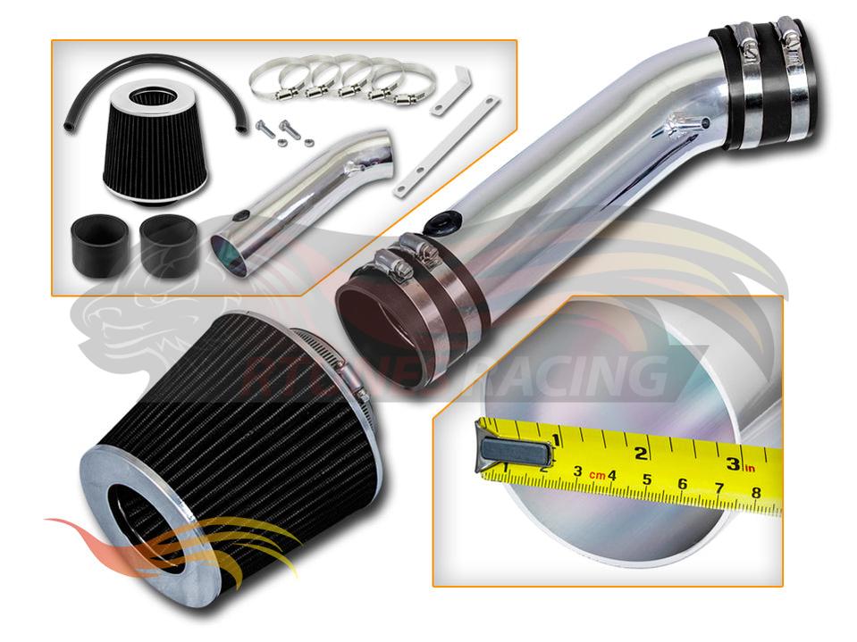 Short Ram Air Intake Kit For 1990-1995 Ford Thunderbird 3.8L V6 Supercharge | Rtunes Racing | SI-FD-15CK