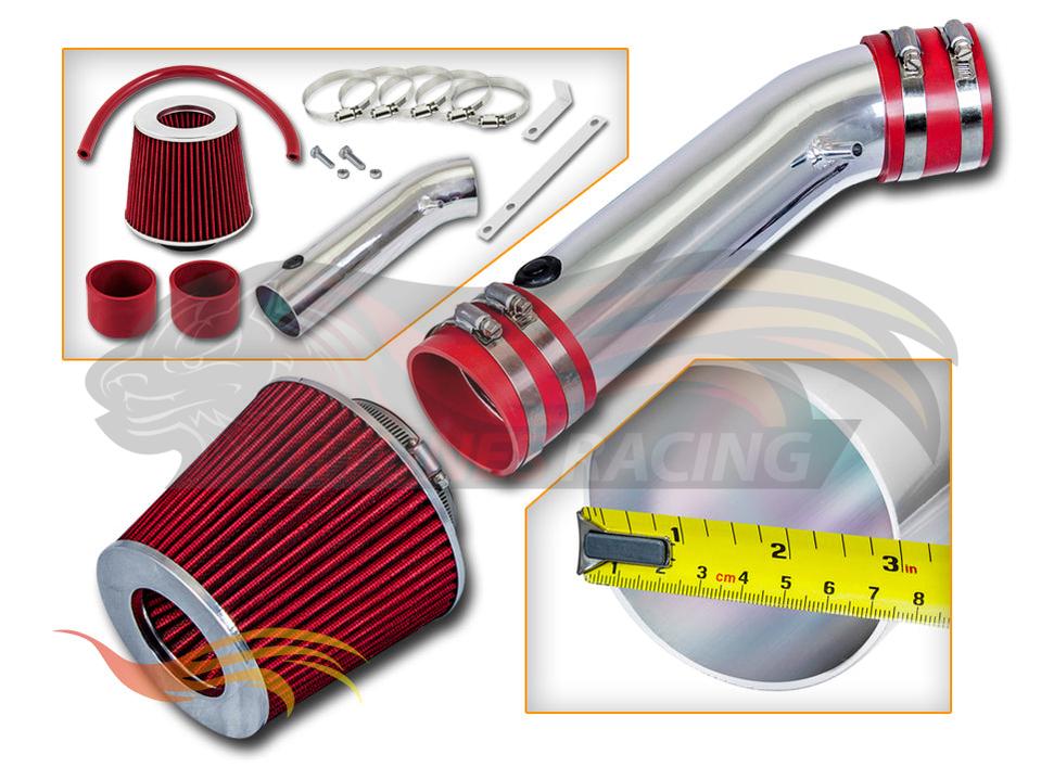 Short Ram Air Intake Kit For 1990-1995 Ford Thunderbird 3.8L V6 Supercharge | Rtunes Racing | SI-FD-15RD