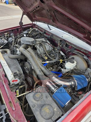 Short Ram Air Intake Kit For 1988-1995 Ford F150 /Bronco/F-250 (Without Maf Sensor) | Rtunes Racing | RSI-FD-18BK