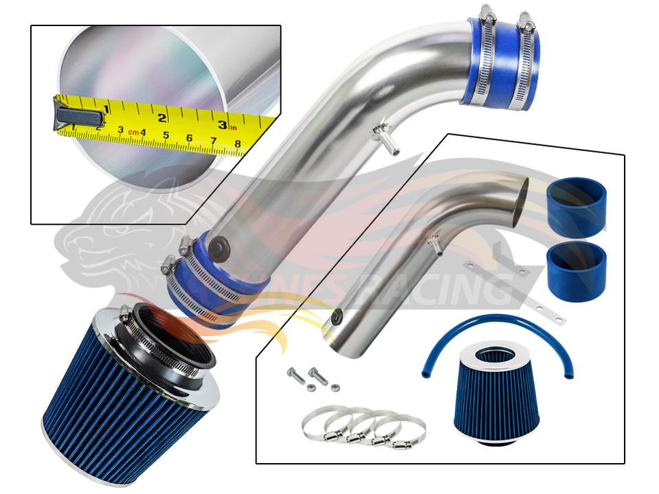 Short Ram Air Intake Kit For 1990-1997 Ford Thunderbird 3.8L V6 N/A | Rtunes Racing | SI-FD-19BL