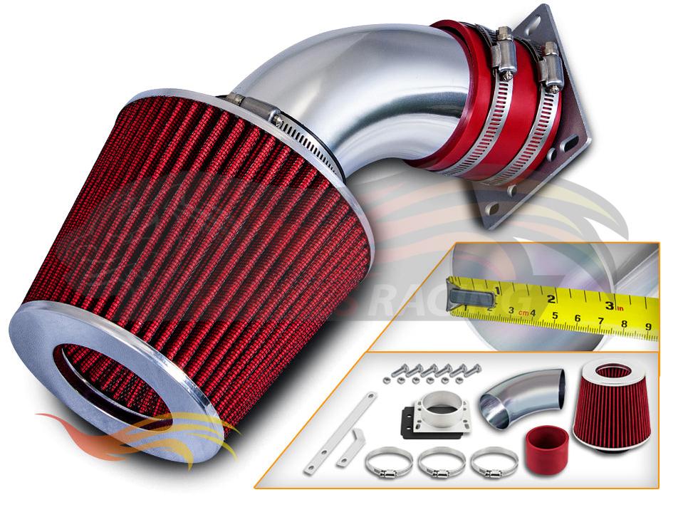 Short Ram Air Intake Kit For 1998-2001 Ford Ranger 3.0L V6 | Rtunes Racing | SI-FD-20RD