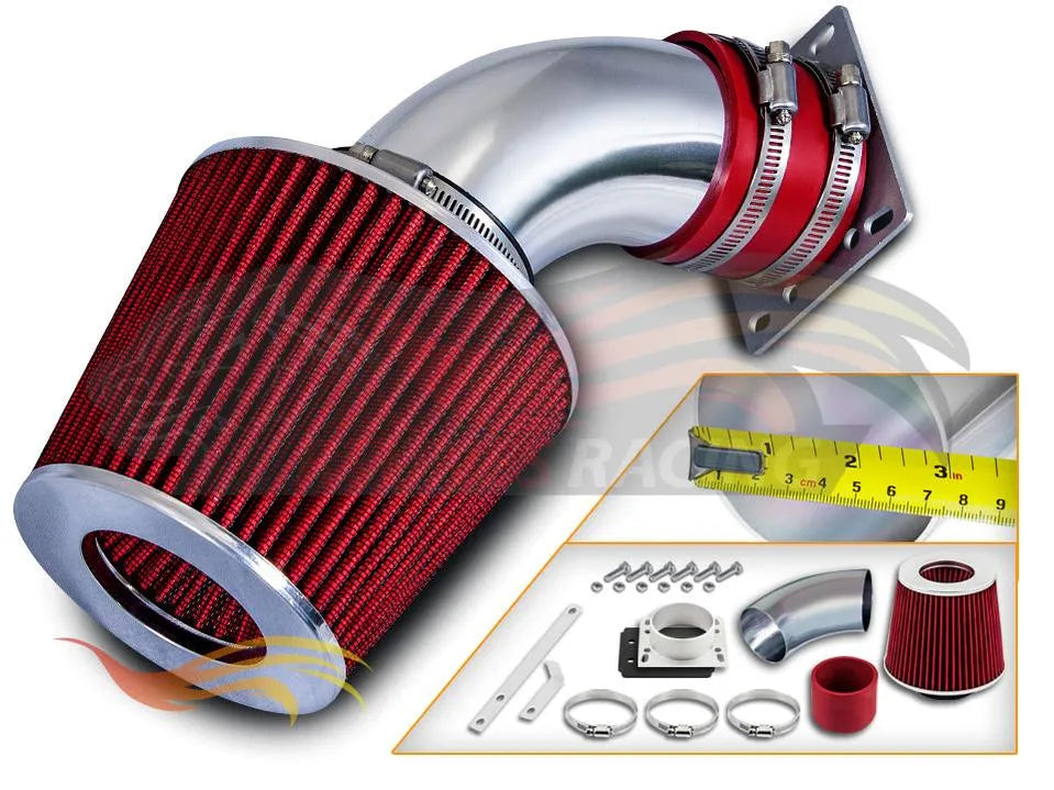 Short Ram Air Intake Kit For 1998-2001 Ford Ranger 3.0L V6 | Rtunes Racing | SI-FD-20RD