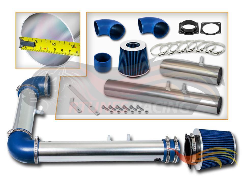 Short Ram Air Intake Kit For 2002 Ford Thunderbird 3.9L V8 | Rtunes Racing | SI-FD-21BL