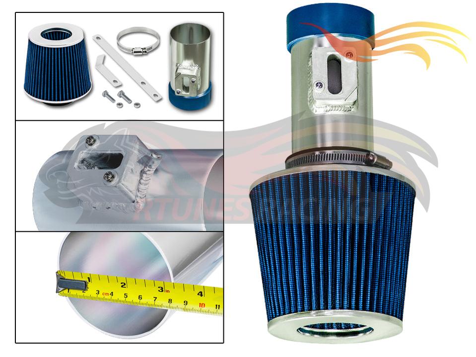Short Ram Air Intake Kit For 2004-2011 Ford Crown Victoria 4.6L V8 | Rtunes Racing | SI-FD-22BL