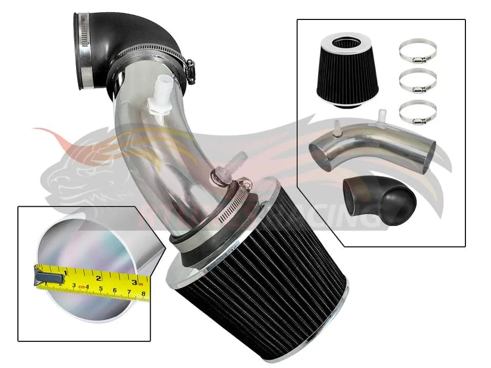 Short Ram Air Intake Kit For 2011-2018 Ford Taurus Sho/2013-2018 Ford Flex/2013-2018 Ford Explorer 3.5L V6 Twin Turbo Intake Kit | Rtunes Racing | SI-FD-23CK