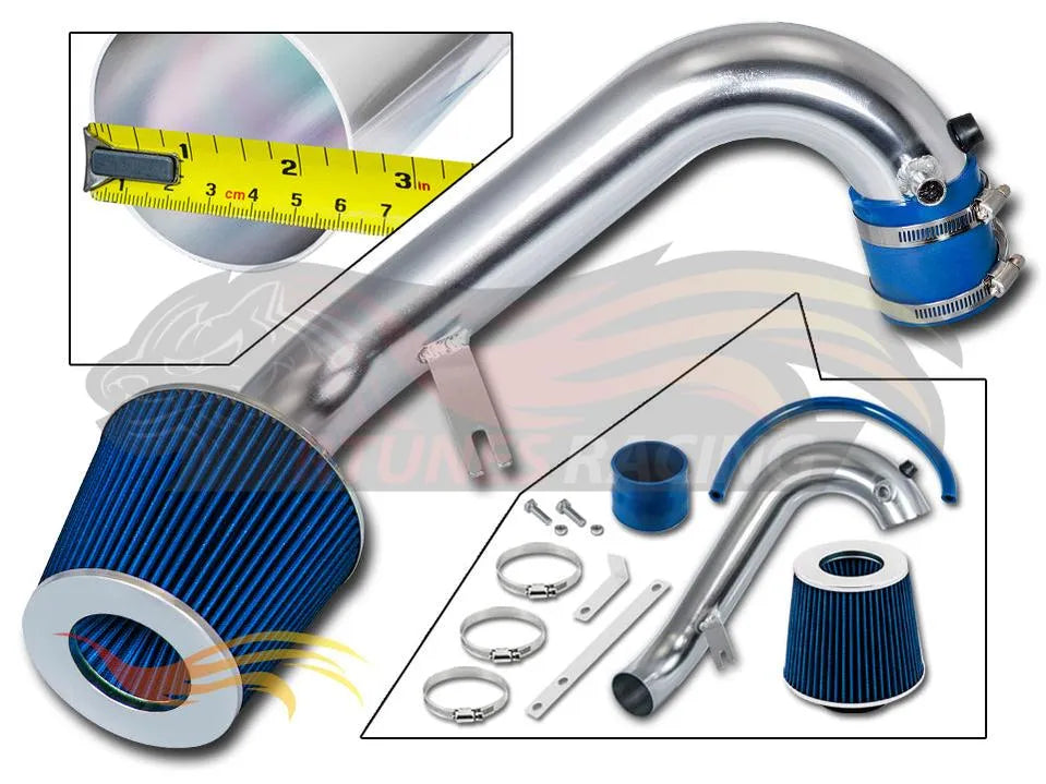 Short Ram Air Intake Kit For 2001-2005 Honda Civic 1.7L | Rtunes Racing | SI-HD-05BL