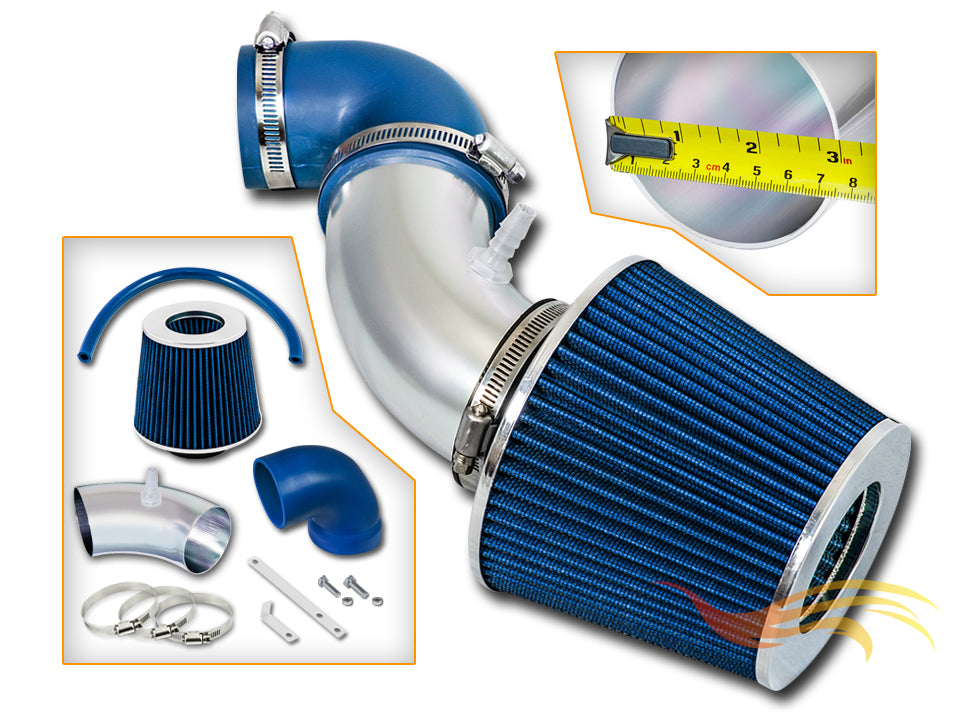 Short Ram Intake For 06-08 Honda Fit / Jazz 1.5L L4 SI-HD-10BL