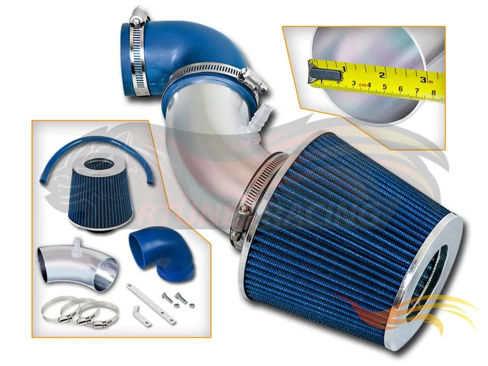 Short Ram Air Intake Kit For 2006-2008 Honda Fit, Jazz 1.5L L4 | Rtunes Racing | SI-HD-10BL