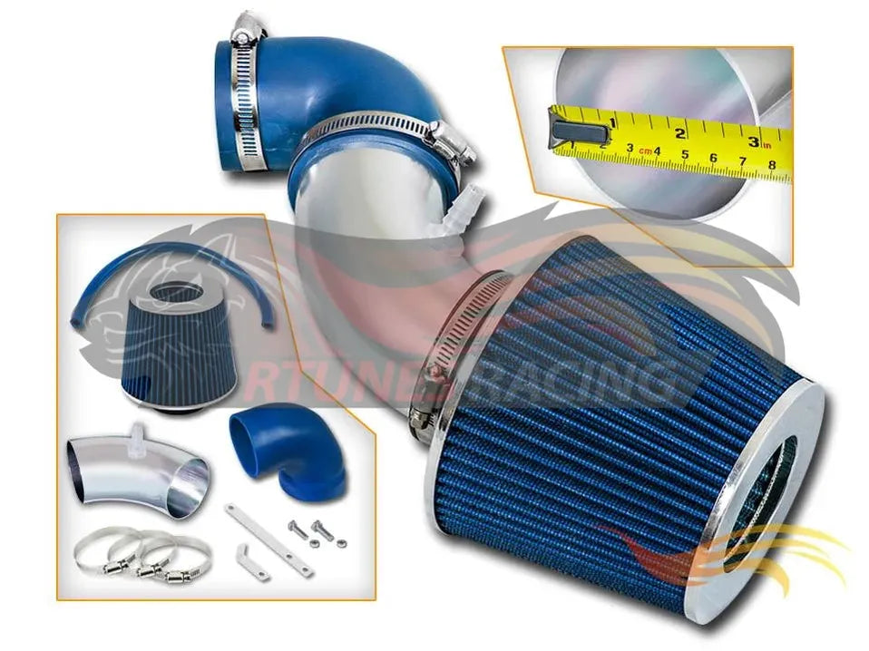 Short Ram Air Intake Kit For 2006-2008 Honda Fit, Jazz 1.5L L4 | Rtunes Racing | SI-HD-10BL