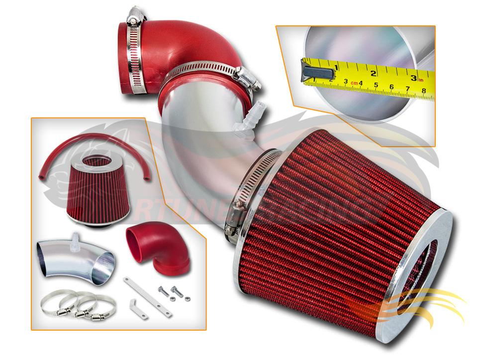 Short Ram Air Intake Kit For 2006-2008 Honda Fit, Jazz 1.5L L4 | Rtunes Racing | SI-HD-10RD