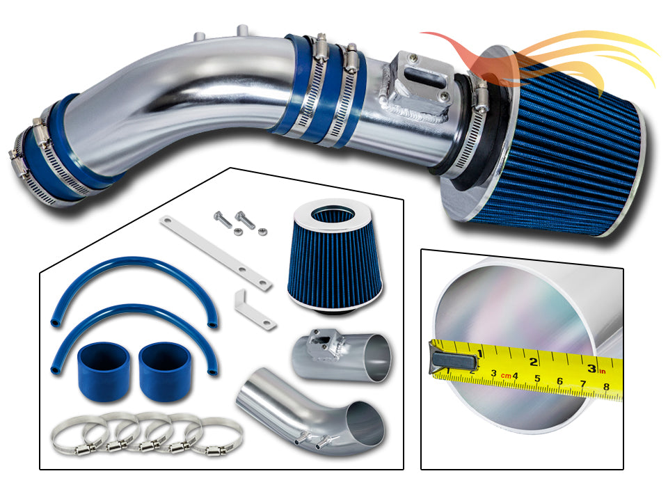 Short Ram Intake For 04-07 Honda Accord 2.4L L4 Sulev SI-HD-12BL
