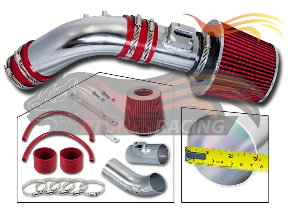Rtunes Racing SI-HD-12 short ram air intake, red