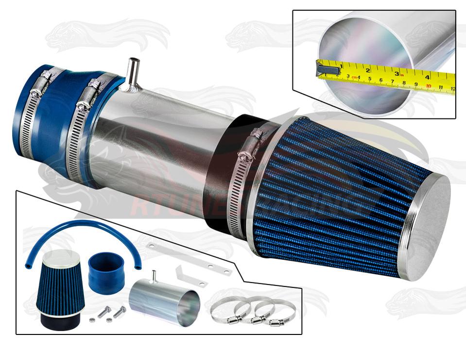Short Ram Air Intake Kit For 2003-2007 Honda Accord LX EX 3.0L V6 | Rtunes Racing | SI-HD-15BL