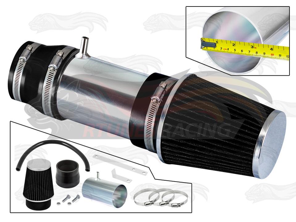 Short Ram Air Intake Kit For 2003-2007 Honda Accord LX EX 3.0L V6 | Rtunes Racing | SI-HD-15CK