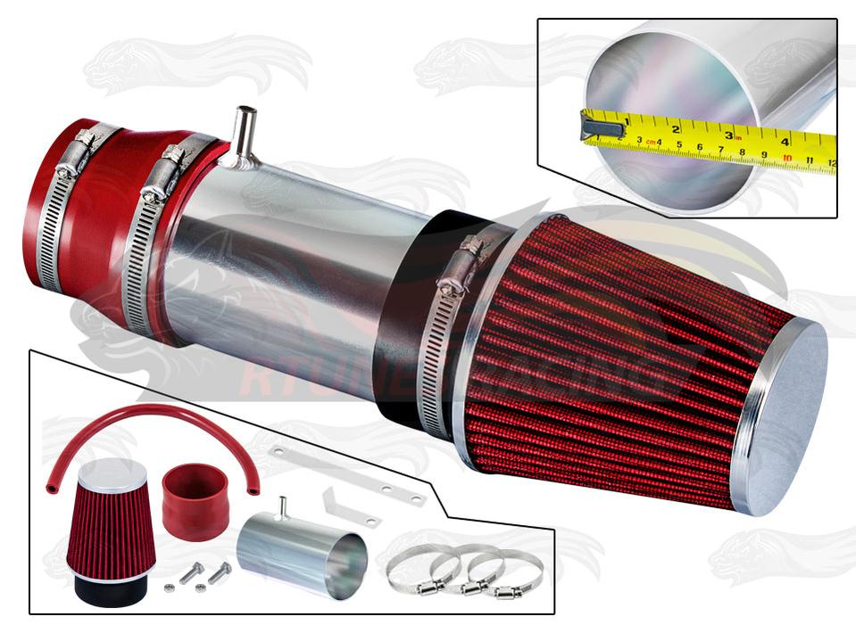 Short Ram Air Intake Kit For 2003-2007 Honda Accord LX EX 3.0L V6 | Rtunes Racing | SI-HD-15RD