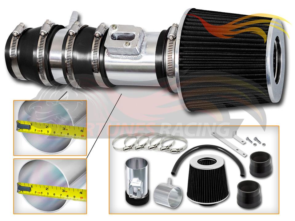Short Ram Air Intake Kit For 2008-2012 Honda Honda Accord, 2010-2012 Honda Crosstour, 2007-2014 Acura TL 3.5L, 10 Acura TL 3.7L V6 | Rtunes Racing | SI-HD-18CK