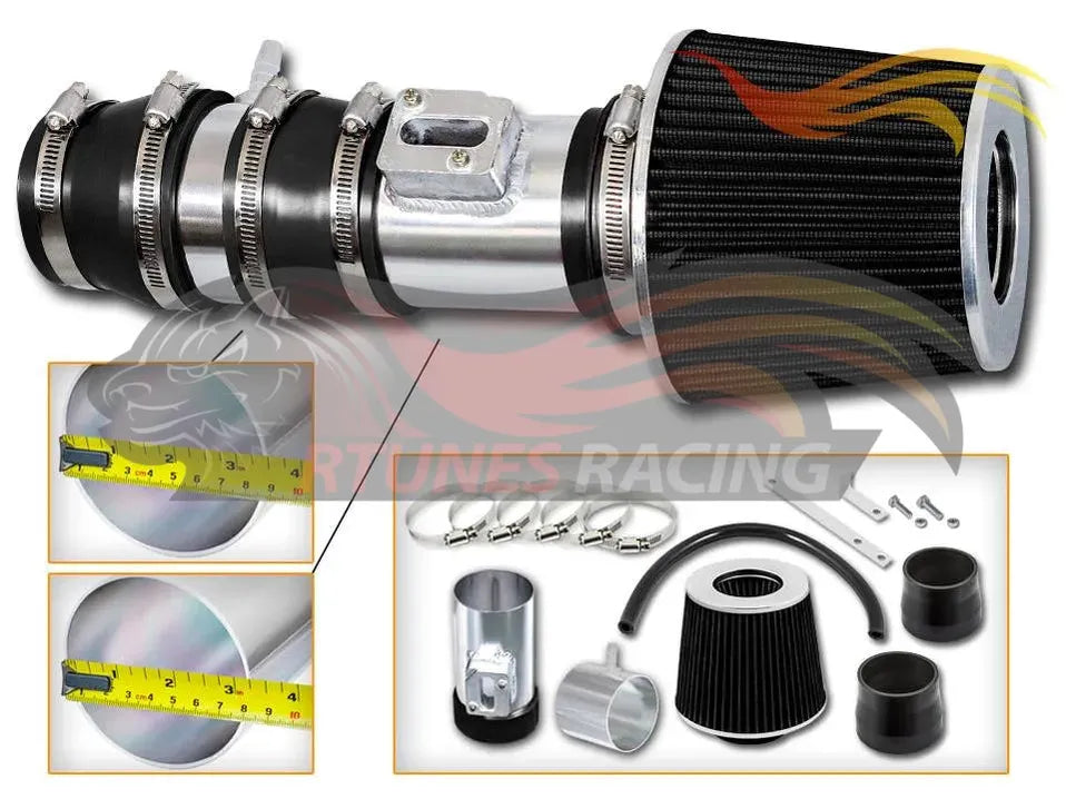 Short Ram Air Intake Kit For 2008-2012 Honda Honda Accord, 2010-2012 Honda Crosstour, 2007-2014 Acura TL 3.5L, 10 Acura TL 3.7L V6 | Rtunes Racing | SI-HD-18CK
