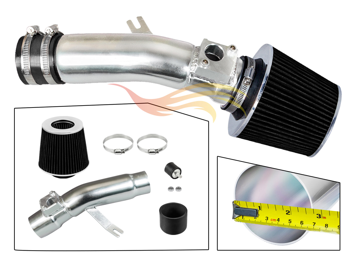 Short Ram Air Intake Kit For 2016-2021 Honda Civic 1.5L (Except Si Model) | Rtunes Racing | SI-HD-19CK