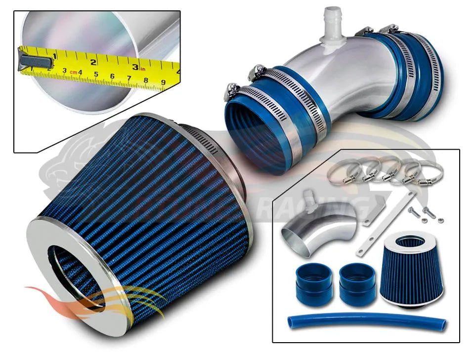 Short Ram Air Intake Kit For 2006-2008 Hyundai Sonata 3.3L V6 | Rtunes Racing | SI-HY-05BL
