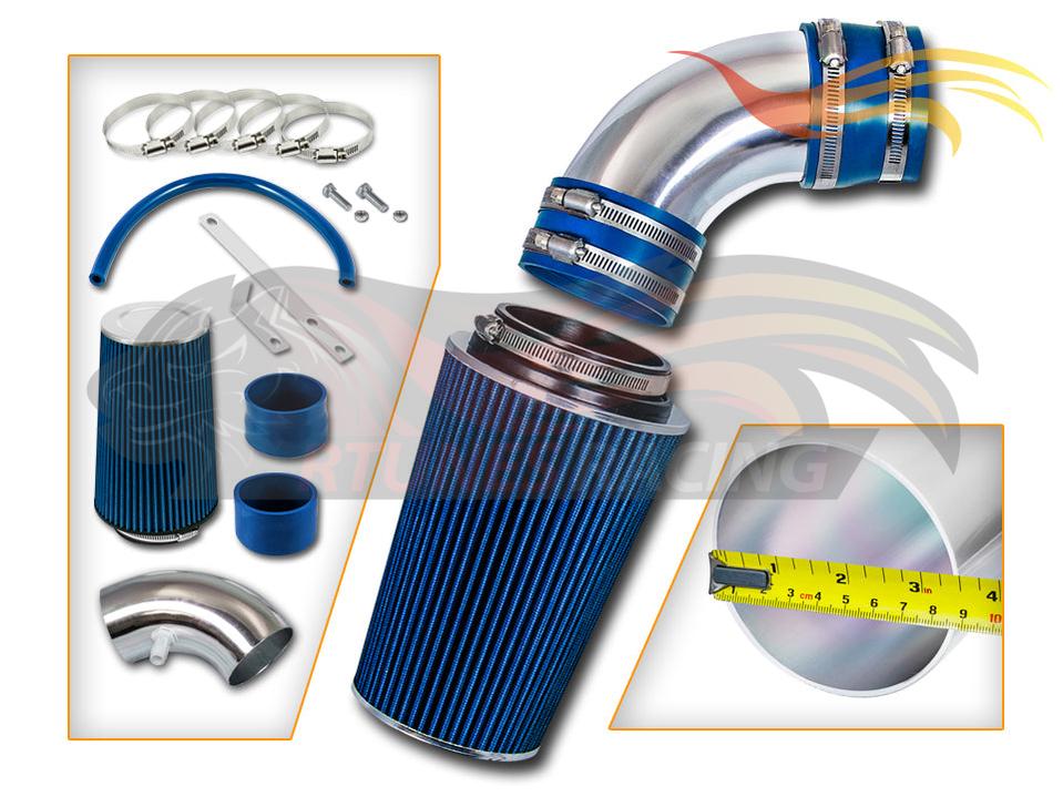 Short Ram Air Intake Kit For 2010-2012 Hyundai Genesis Coupe 3.8L V6 | Rtunes Racing | SI-HY-07BL
