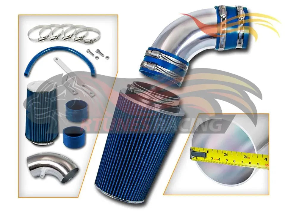 Short Ram Air Intake Kit For 2010-2012 Hyundai Genesis Coupe 3.8L V6 | Rtunes Racing | SI-HY-07BL