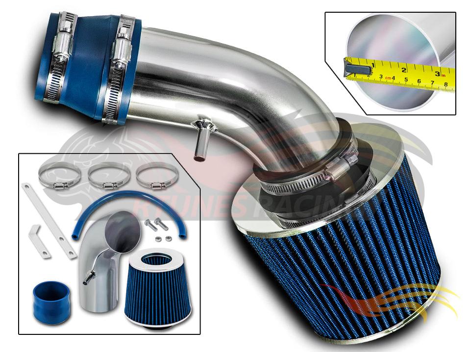 Short Ram Air Intake Kit For 1990-1993 Geo Storm 1.6L 1.8L I4 | Rtunes Racing | SI-IZ-01BL