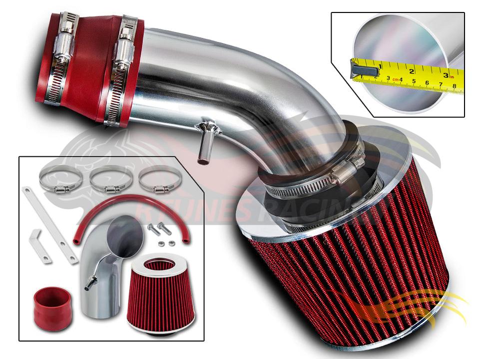 Short Ram Air Intake Kit For 1990-1993 Geo Storm 1.6L 1.8L I4 | Rtunes Racing | SI-IZ-01RD