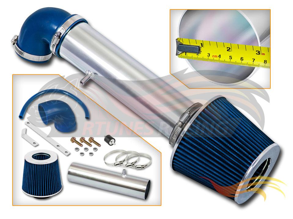 Short Ram Air Intake Kit For 1997-2004 Jeep Cherokee/Grand Cherokee/Laredo V6 4.0L | Rtunes Racing | SI-JP-03BL