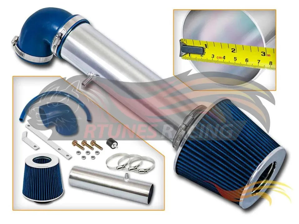 Short Ram Air Intake Kit For 1997-2004 Jeep Cherokee/Grand Cherokee/Laredo V6 4.0L | Rtunes Racing | SI-JP-03BL