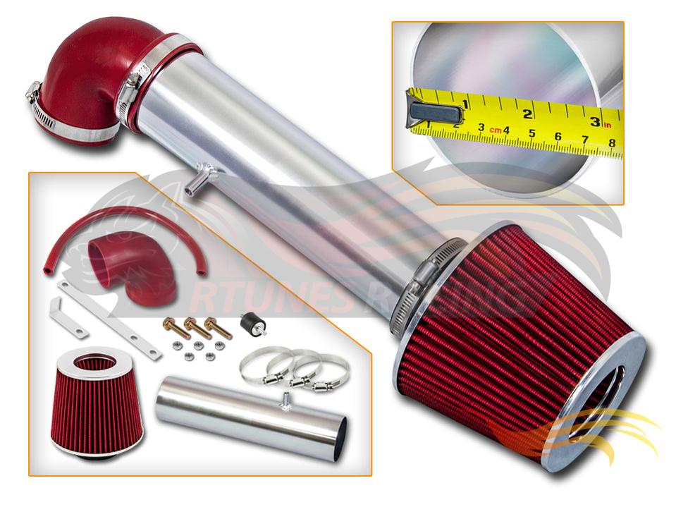Short Ram Air Intake Kit For 1997-2004 Jeep Cherokee/Grand Cherokee/Laredo V6 4.0L | Rtunes Racing | SI-JP-03RD