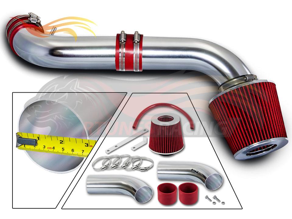 Short Ram Air Intake Kit For 1999-2004 Jeep Grand Cherokee 4.7L V8, 4.7L V8 H/O | Rtunes Racing | SI-JP-07RD