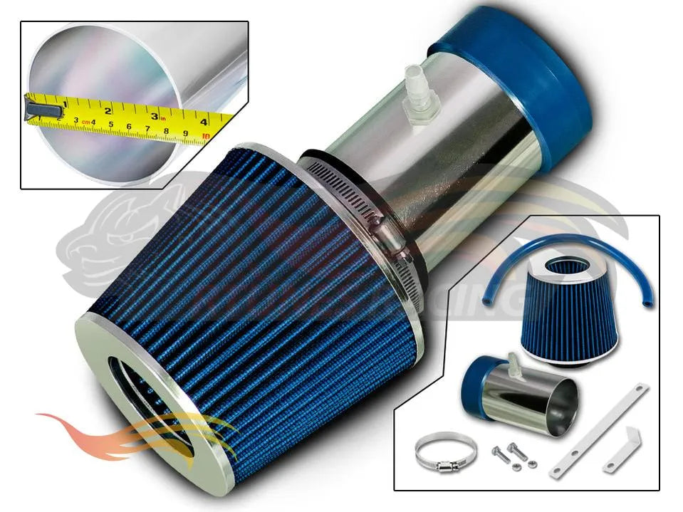 Short Ram Air Intake Kit For 2005-2007 Jeep Grand Cherokee, Commander 3.7L V6 4.7L V8 | Rtunes Racing | SI-JP-08BL