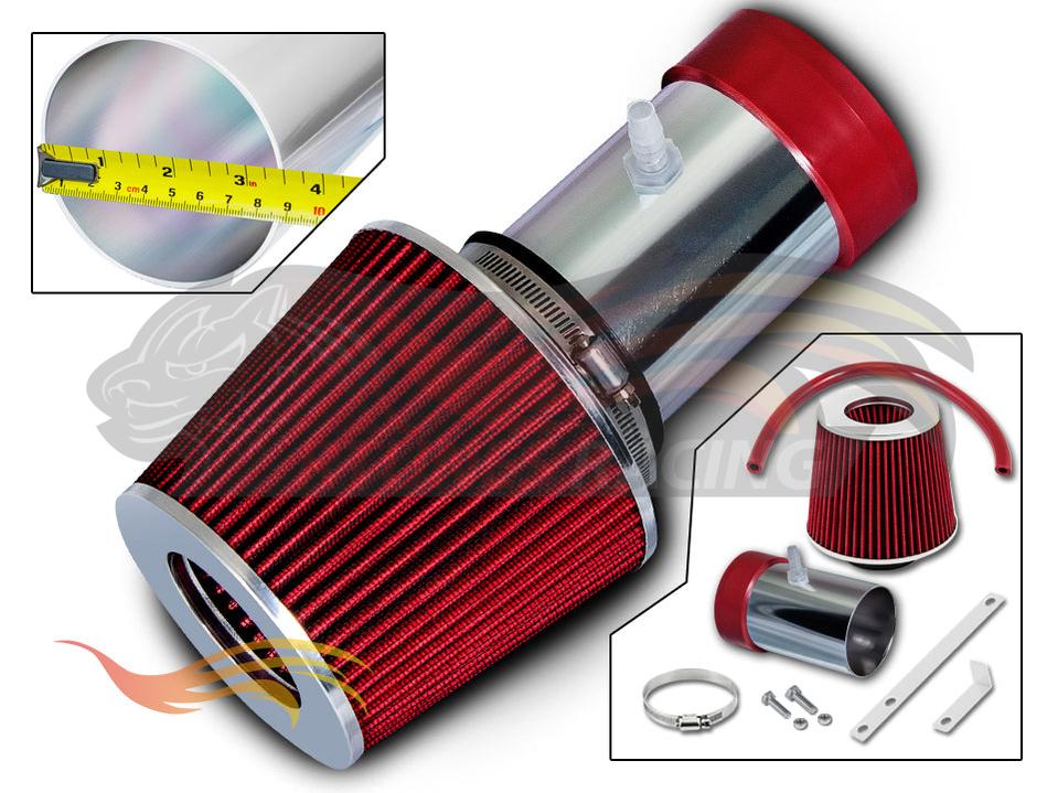 Short Ram Air Intake Kit For 2005-2007 Jeep Grand Cherokee, Commander 3.7L V6 4.7L V8 | Rtunes Racing | SI-JP-08RD