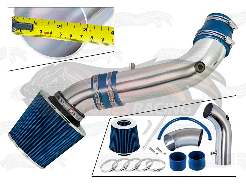 Short Ram Air Intake Kit For 2007-2011 Jeep Wrangler 3.8L V6 | Rtunes Racing | SI-JP-09BL