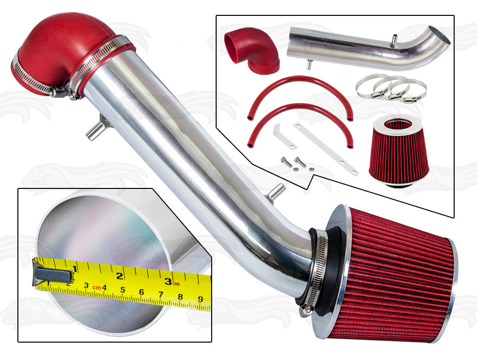 Short Ram Intake For 91-95 Jeep Wrangler 2.5L L4 / 4.0L V6 SI-JP-10RD