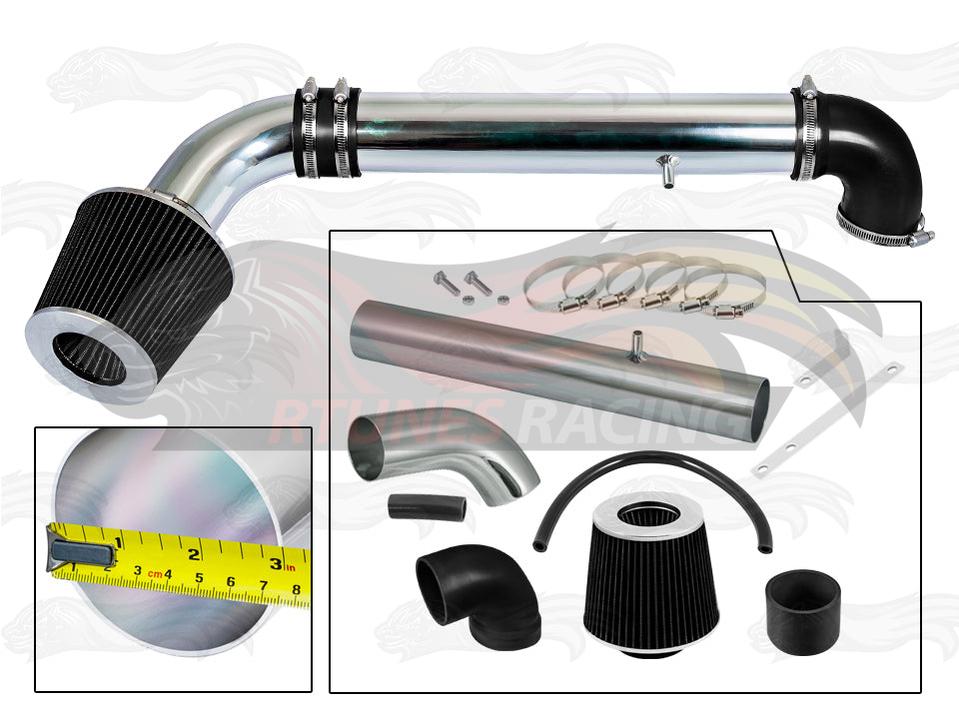 Short Ram Air Intake Kit For 1997-2006 Jeep Wrangler 2.5L L4, 4.0L V6 | Rtunes Racing | SI-JP-11CK