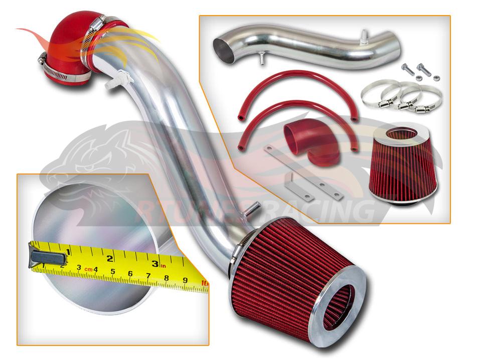 Short Ram Air Intake Kit For 1993-1998 Jeep Cherokee 4.0L L6 | Rtunes Racing | SI-JP-15RD