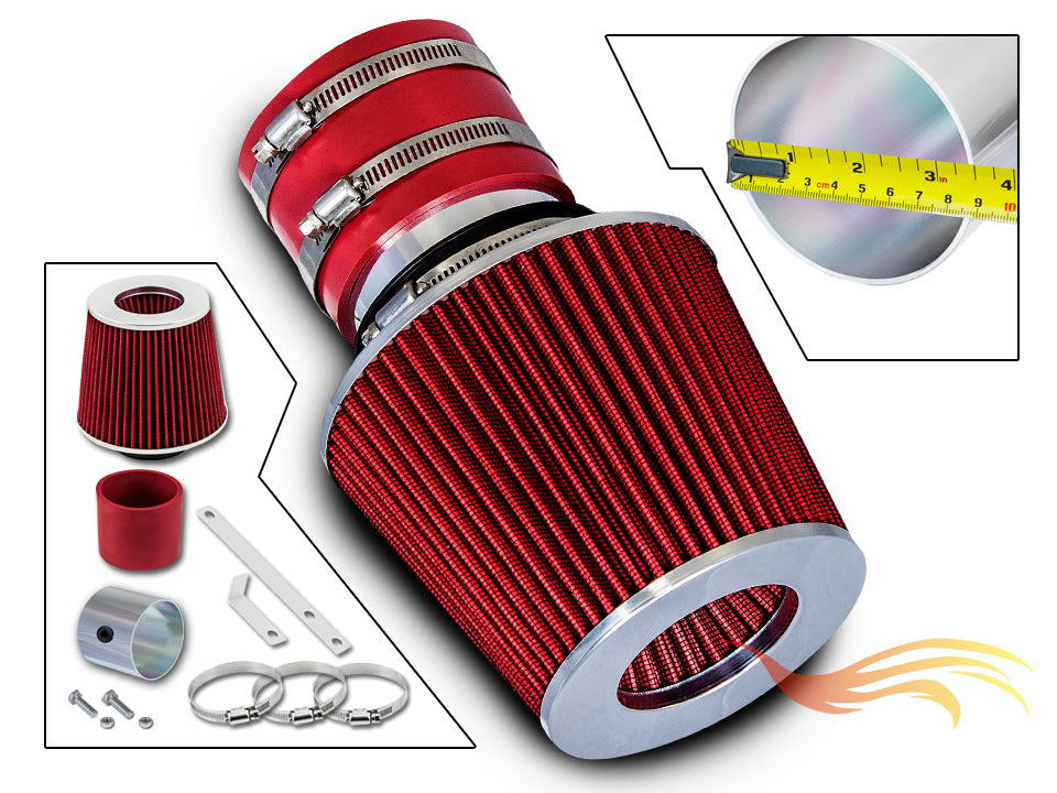 Short Ram Intake For 00-04 Kia Spectra 1.8L I4 / 05-09 Spectra 5 2.0L I4 SI-KA-03RD