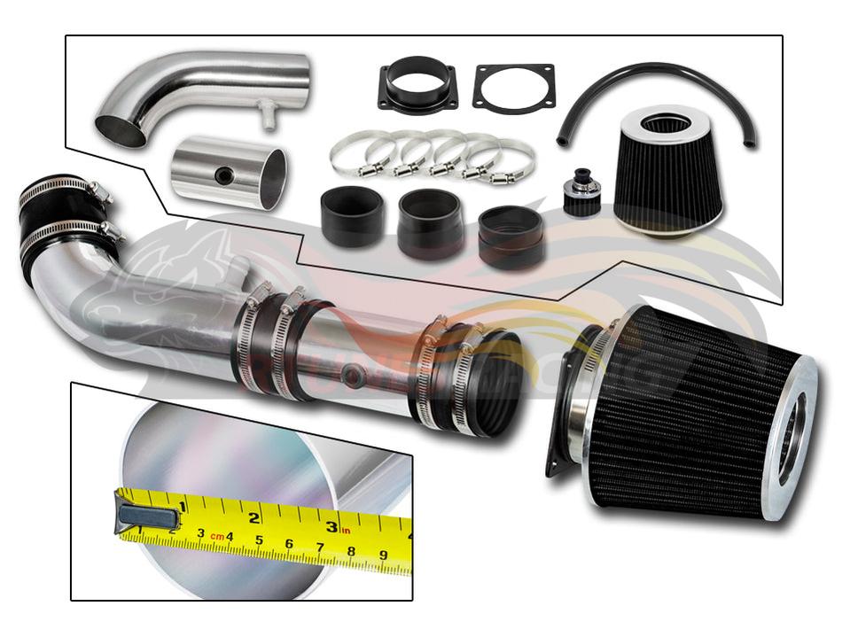 Short Ram Air Intake Kit For 2000-2002 Lincoln Ls 3.0L V6 | Rtunes Racing | SI-LC-01CK