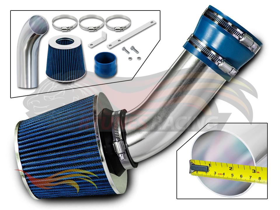 Short Ram Air Intake Kit For 1998-2003 Mercedes Benz E320, 1998-2002 E430, 97 E420, 1998-2003 ML320, 1998-2003 CLK320, | Rtunes Racing | SI-MB-01BL