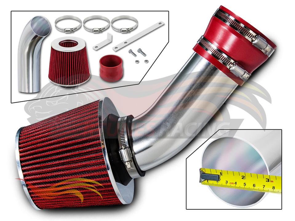 Short Ram Air Intake Kit For 1998-2003 Mercedes Benz E320, 1998-2002 E430, 97 E420, 1998-2003 ML320, 1998-2003 CLK320, | Rtunes Racing | SI-MB-01RD