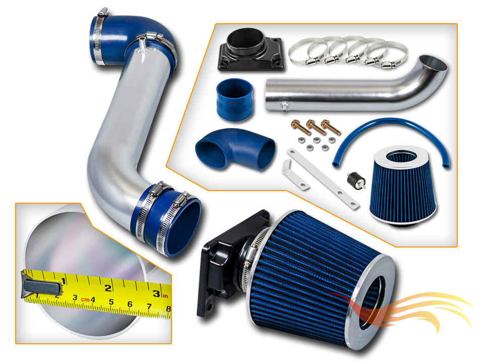 Short Ram Intake For 01-05 Dodge Stratus 2.4L L4 / 3.0L V6 SI-MT-05BL