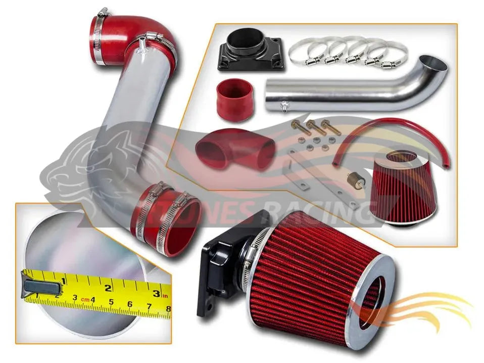 Short Ram Air Intake Kit For 2001-2005 Dodge Stratus 2.4L L4, 3.0L V6 | Rtunes Racing | SI-MT-05RD
