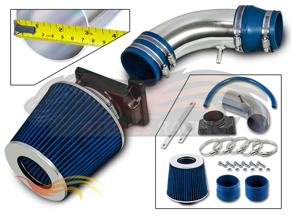 Short Ram Air Intake Kit For 1994-1998 Mitsubishi Galant DE/ES/GS/LS/S 2.4L L4 | Rtunes Racing | SI-MT-06BL