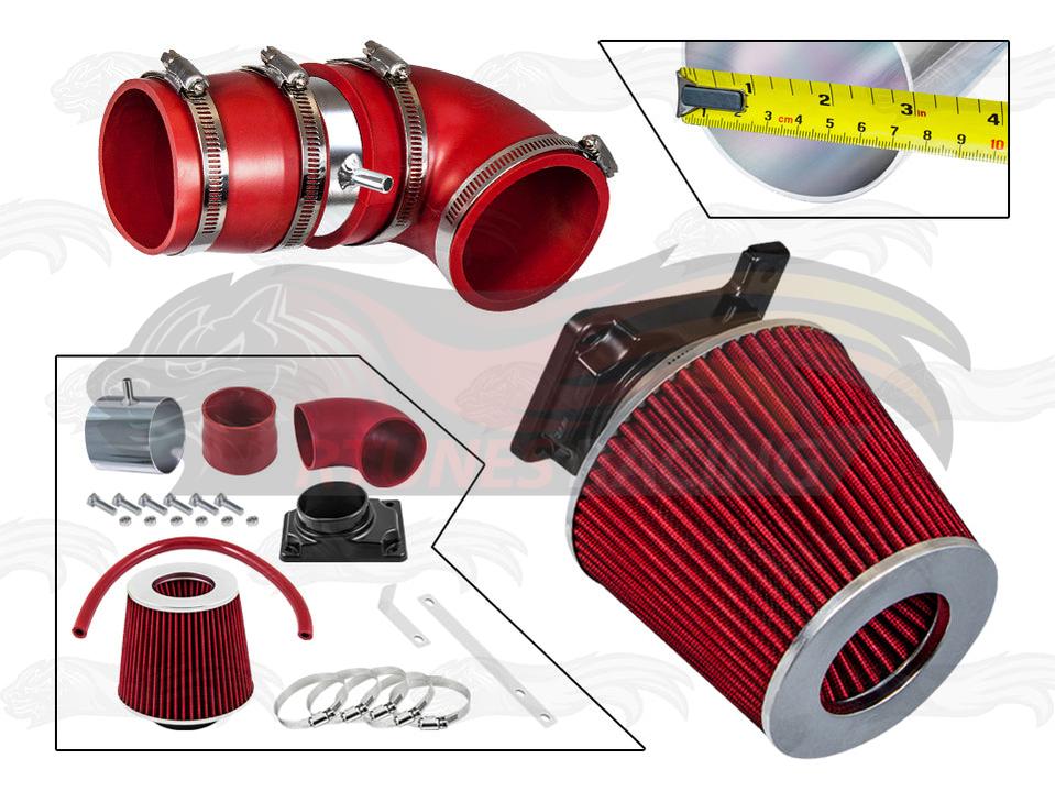 Short Ram Air Intake Kit For 2002-2007 Mitsubishi Lancer 2.0L L4 | Rtunes Racing | SI-MT-07RD