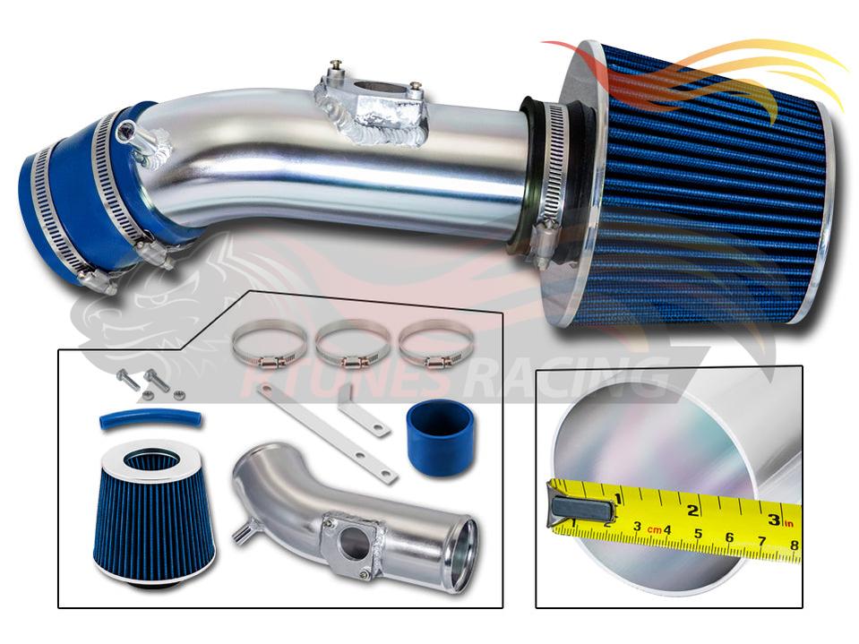 Short Ram Air Intake Kit For 2010-2012 Mazda 3 2.5L L4 | Rtunes Racing | SI-MZ-06BL