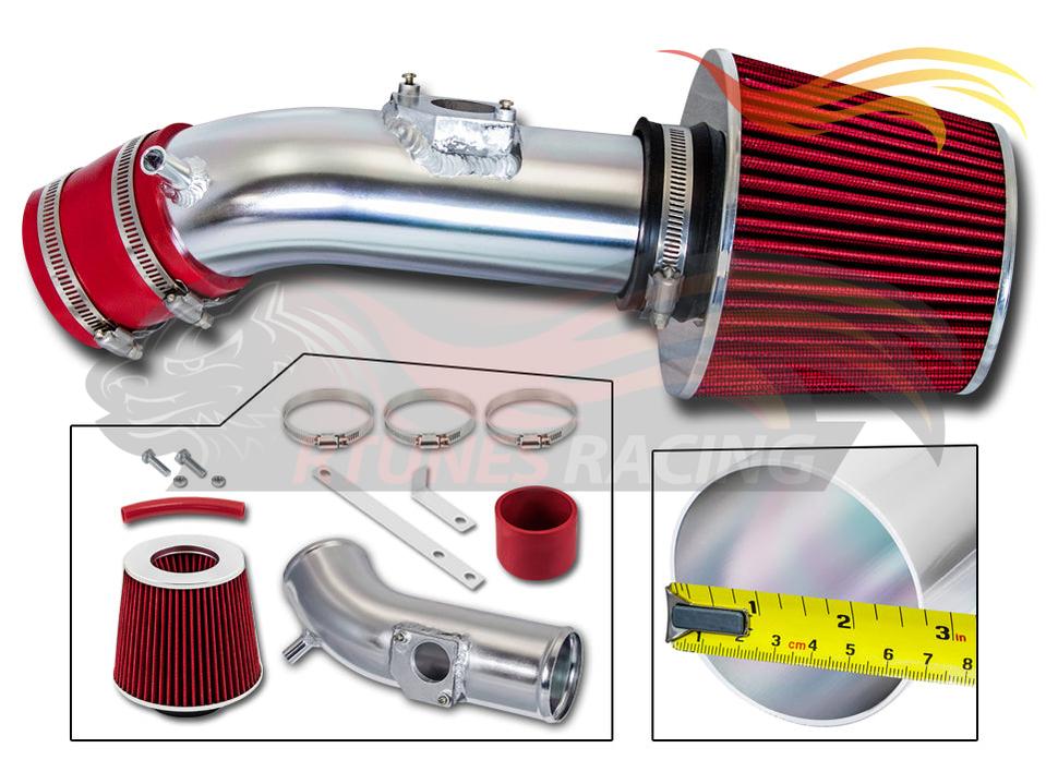 Short Ram Air Intake Kit For 2010-2012 Mazda 3 2.5L L4 | Rtunes Racing | SI-MZ-06RD